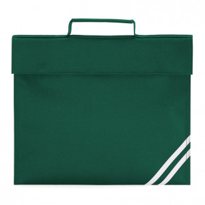 Green Bookbag With Brackenwood Logo